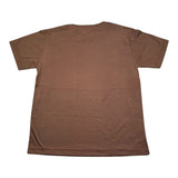 Emanuel Pris T-Shirt Girocollo Tinta Unita per Bambino ETS3136R MARRONE EMANUEL PRIS 