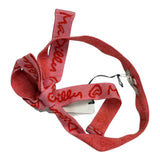 @Madilly Cintura tinta unita con Logo Rosa per Bambina DRU ROSA @MADILLY 