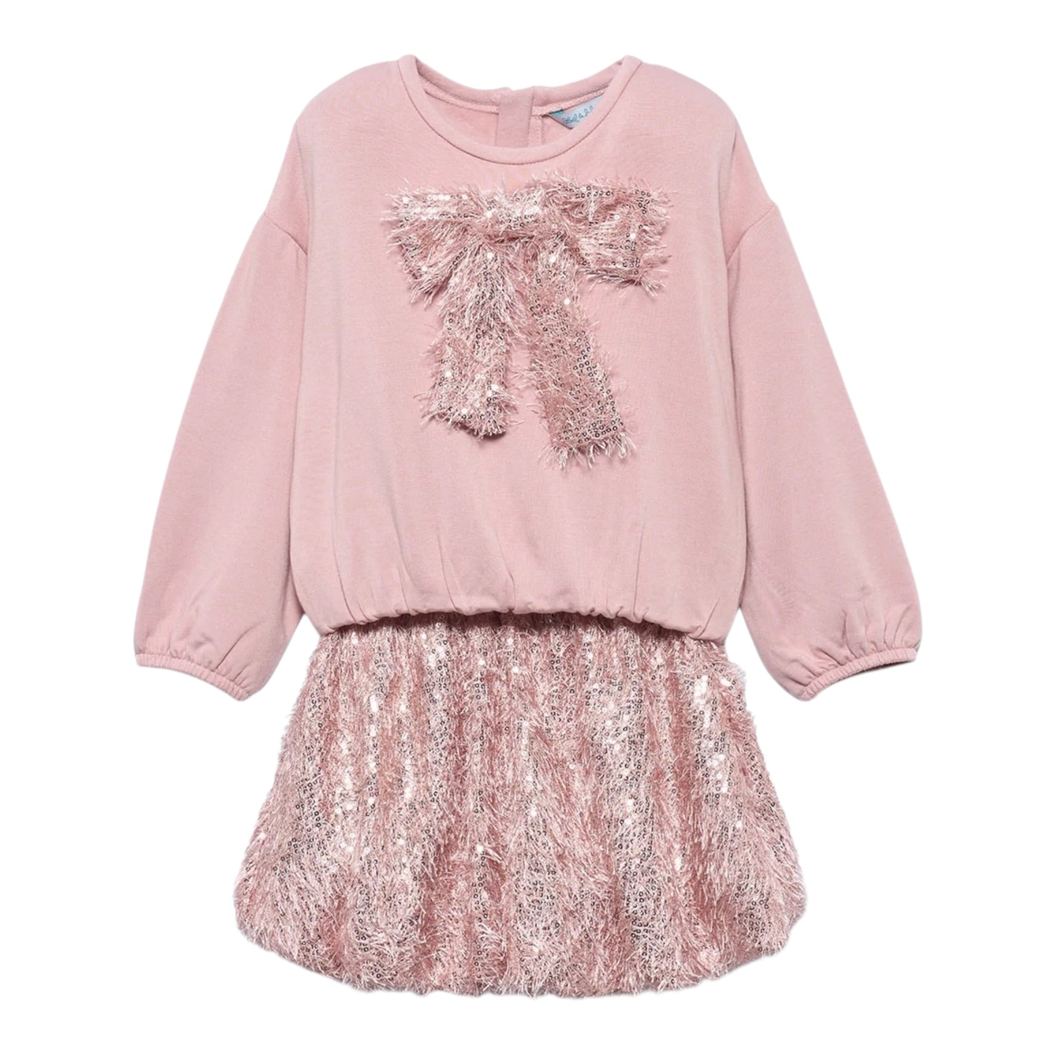 Abel & Lula Completo 2 Pezzi Felpa-Gonna Rosa per Bambina 5539 ROSA ABEL & LULA 