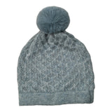 Abel & Lula Cappello tinta unita con Pon Pon Azzurro per Bambina 5915 AZZURRO ABEL & LULA 