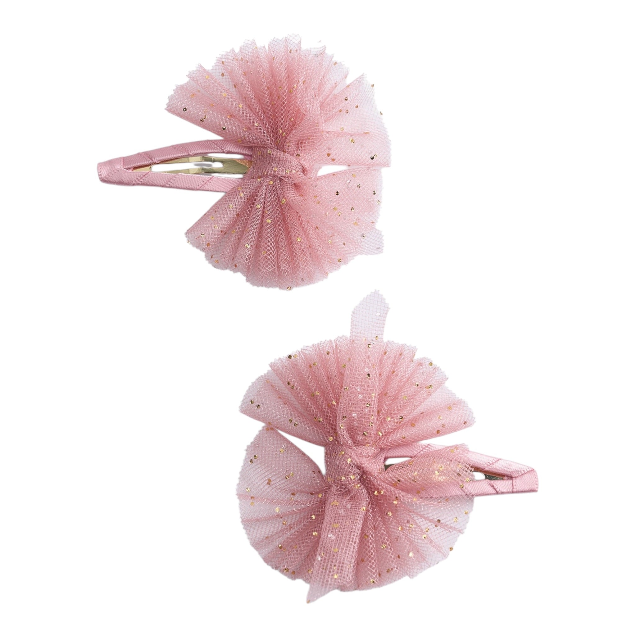 Abel & Lula Set 2 Fermagli tinta unita Rosa per Neonata 5968 ROSA ABEL & LULA 