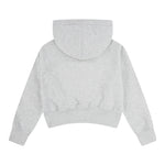 Abercrombie Kids Felpa tinta unita con Cappuccio E Stampa Grigio per Bambina 43AF23 GRIGIO ABERCROMBIE KIDS 