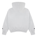Abercrombie Kids Felpa tinta unita con Cappuccio E Paillettes Panna per Bambina 43AH82 PANNA ABERCROMBIE KIDS 