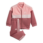 Adidas Completo 2Pz Felpa con Zip-Pantalone Rosa per Neonata IV7394 ROSA Adidas 