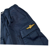 Aeronautica Militare Pantalone tinta unita con Tasconi Blu per Neonato 242PA0001AIRCT3447N BLU AERONAUTICA MILITARE 