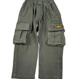 Aeronautica Militare Pantalone tinta unita con Tasconi Verde per Bambino 242PA0001AIRCT3447 VERDE AERONAUTICA MILITARE 