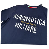 Aeronautica Militare T-Shirt tinta unita con Stampa Blu per Neonato 242TS0001AJRJ6644N BLU AERONAUTICA MILITARE 