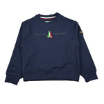 Aeronautica Militare Felpa Chiusa Girocollo tinta unita con Stampa Blu per Neonato 252FE0057AN BLU AERONAUTICA MILITARE 