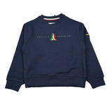 Aeronautica Militare Felpa Chiusa Girocollo tinta unita con Stampa Blu per Neonato 252FE0057AN BLU AERONAUTICA MILITARE 
