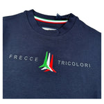 Aeronautica Militare Felpa Chiusa Girocollo tinta unita con Stampa Blu per Neonato 252FE0057AN BLU AERONAUTICA MILITARE 