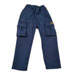 Aeronautica Militare Pantalone tinta unita con Elastico In Vita Blu per Bambino 252PA0001A BLU AERONAUTICA MILITARE 
