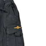 Aeronautica Militare Pantalone tinta unita con Elastico In Vita Nero per Neonato 252PA0001AN NERO AERONAUTICA MILITARE 