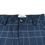 Aletta Pantalone tinta unita con Girovita Regolabile Blu per Neonato M210699 BLU ALETTA 
