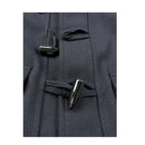 Aletta Cappotto tinta unita con Cappuccio Blu per Bambino M220434 BLU ALETTA 