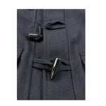 Aletta Cappotto tinta unita con Cappuccio Blu per Neonato M220434N BLU ALETTA 