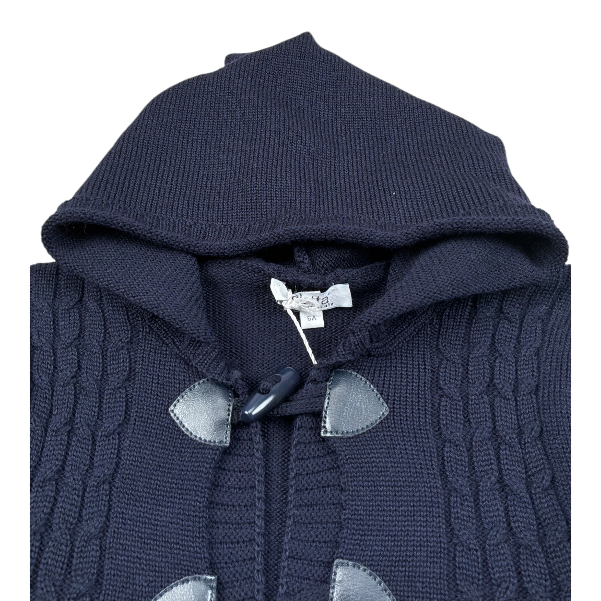 Aletta Cardigan tinta unita Blu per Bambino MRS220015 BLU ALETTA 