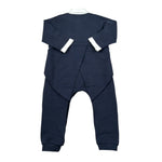 Aletta Tutina Manica Unga tinta unita Blu per Neonato RM888083F BLU ALETTA 