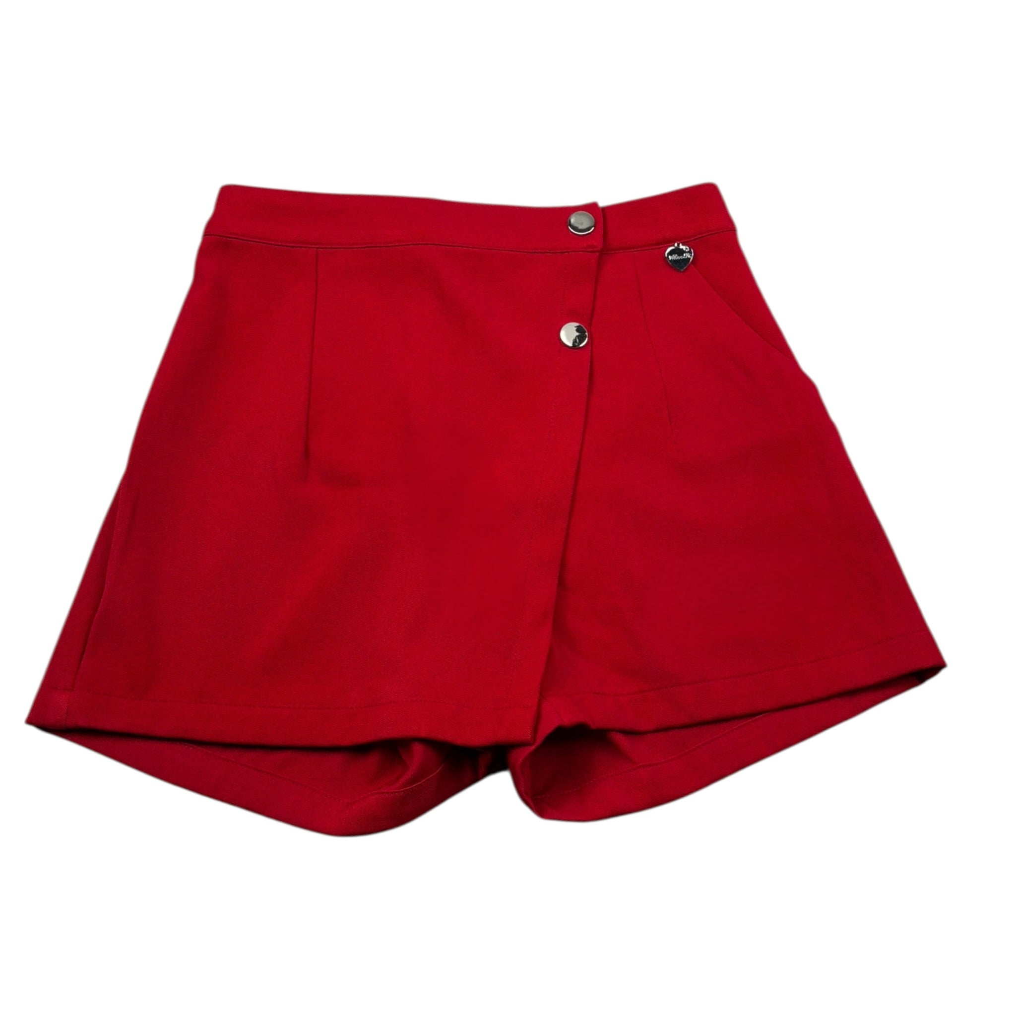 Alice Pi Short tinta unita con Elastico In Vita Rosso per Bambina 2414 ROSSO ALICE PI 
