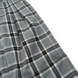 Alice Pi Pantalone tinta unita con Fantasia A Quadri Grigio per Bambina 2499 GRIGIO ALICE PI 