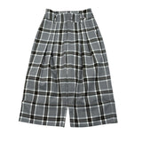 Alice Pi Pantalone tinta unita con Fantasia A Quadri Grigio per Bambina 2499 GRIGIO ALICE PI 