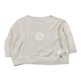 Alice Pi Maglia tinta unita Girocollo Panna per Bambina 2842J PANNA ALICE PI 