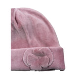 Alice Pi Cappello tinta unita In Camoscio Rosa per Neonata CAL11Q ROSA ALICE PI 
