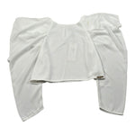 Alice Pi Camicia Manica Lunga tinta unita Bianco per Bambina S222603 BIANCO ALICE PI 
