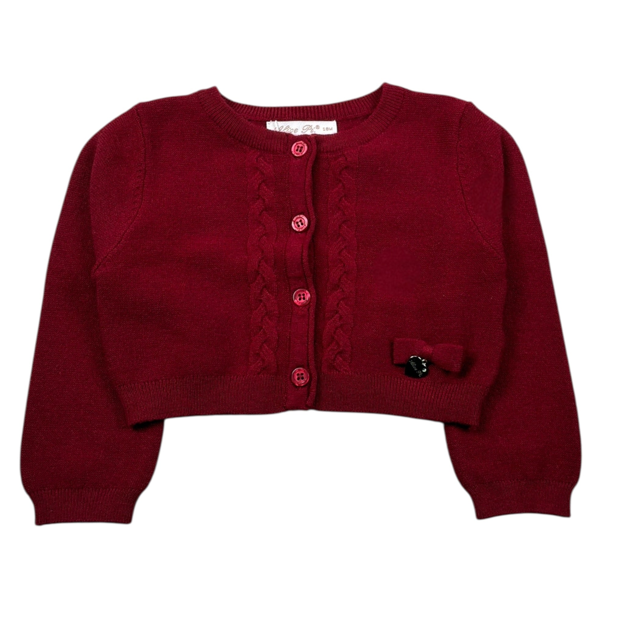 Alice Pi Coprispalle tinta unita Rosso per Neonata W231800 ROSSO ALICE PI 