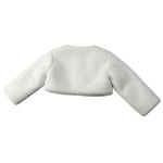 Allegra Coprispalle tinta unita In Pelliccia Bianco per Neonata A0563AL BIANCO ALLEGRA 