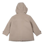 Ambaraba' Giubbino tinta unita con Bottoni E Cappuccio Beige per Neonato FM40171N BEIGE AMBARABA' 