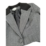 Amiuni Completo 2Pz Short-Giacca Crop Grigio per Bambina AG801225 GRIGIO AMIUNI 