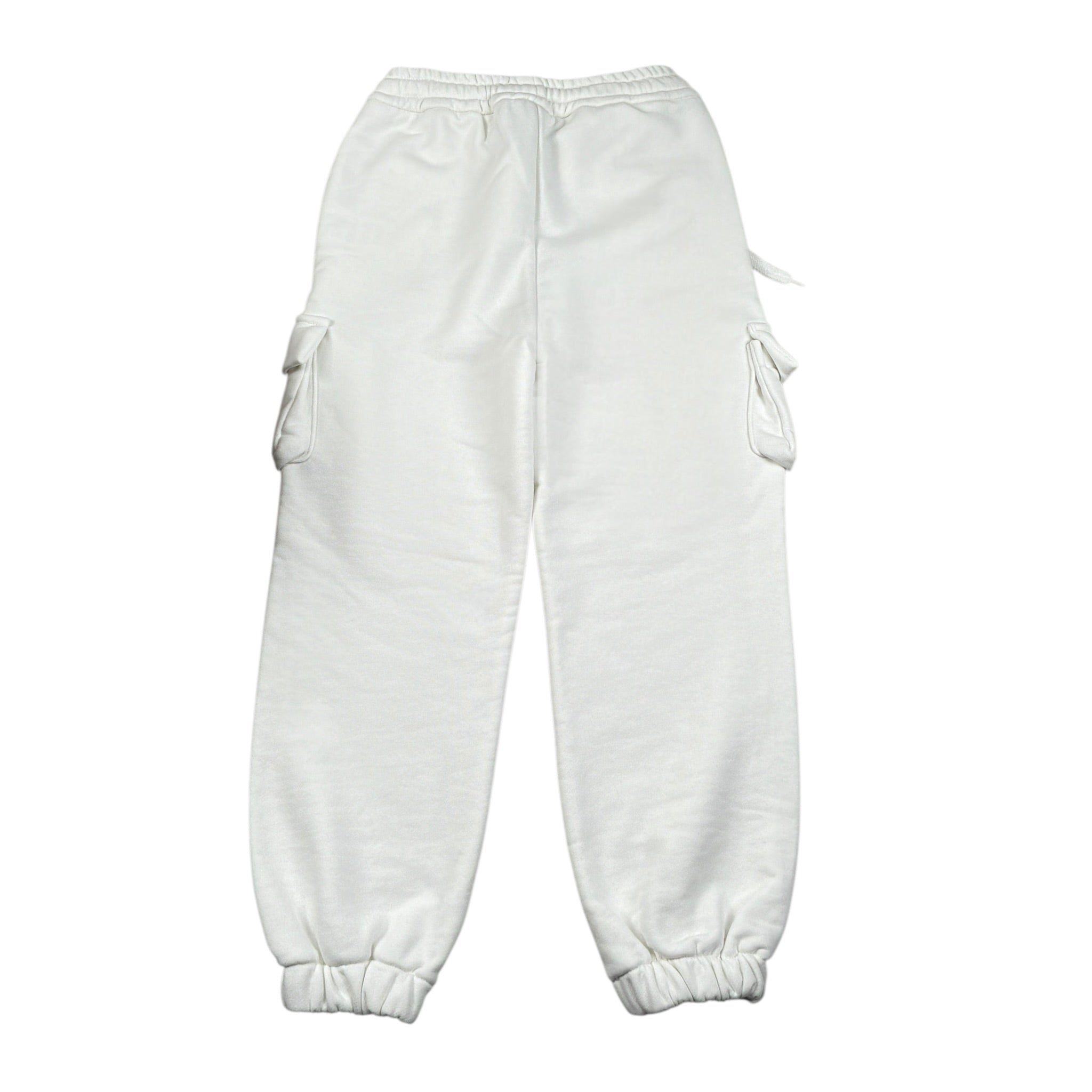 Amiuni Pantalone Modello Tuta tinta unita Bianco per Bambina AG802025 BIANCO AMIUNI 