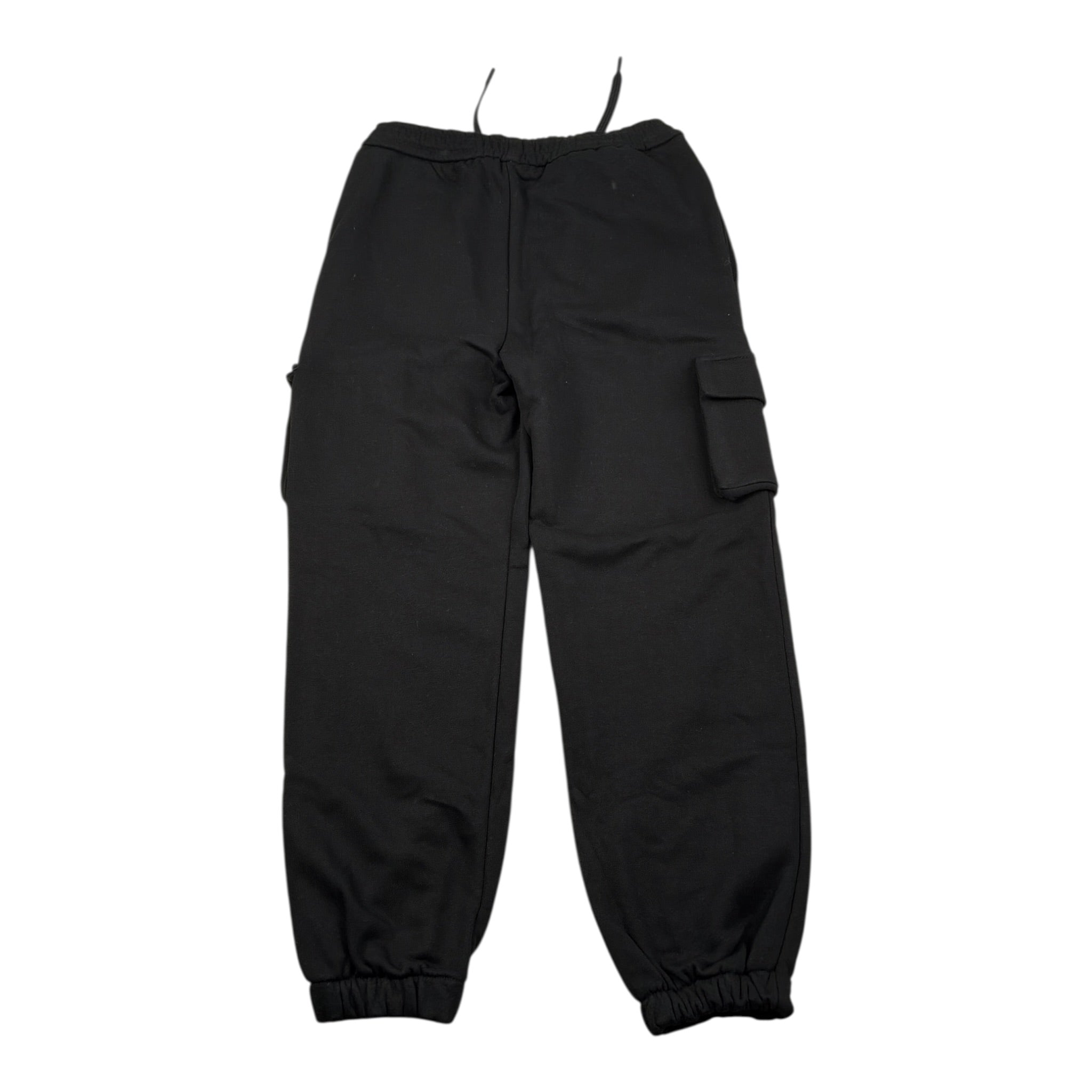 Amiuni Pantalone Modello Tuta tinta unita Nero per Bambina AG802025 NERO AMIUNI 
