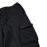 Amiuni Pantalone Modello Tuta tinta unita Nero per Bambina AG802025 NERO AMIUNI 