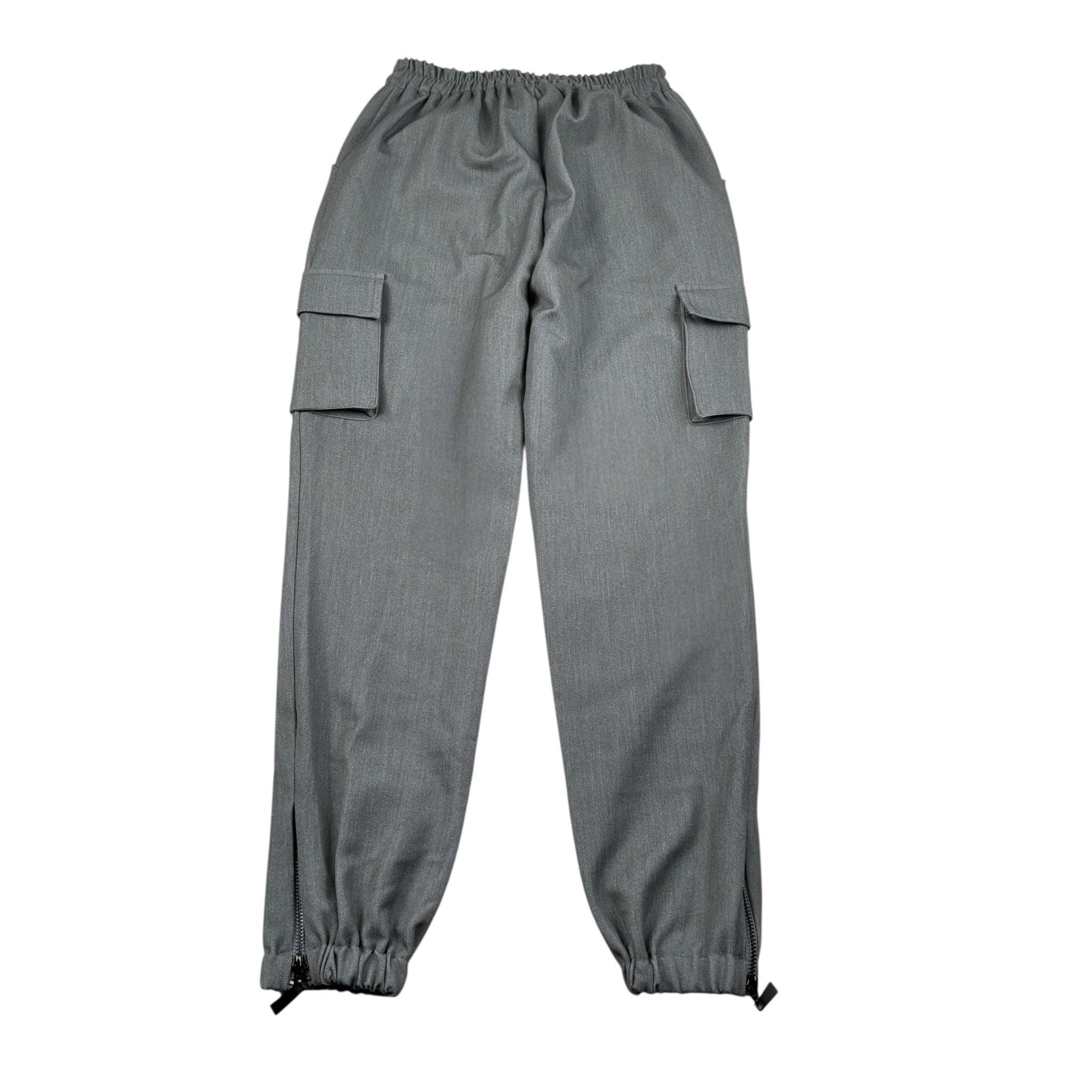 Amiuni Pantalone tinta unita con Elastico In Vita Grigio per Bambina AG806125 GRIGIO AMIUNI 