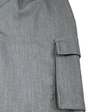 Amiuni Pantalone tinta unita con Elastico In Vita Grigio per Bambina AG806125 GRIGIO AMIUNI 