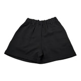 Amiuni Short tinta unita con Elastico In Vita Nero per Bambina AG807225 NERO AMIUNI 