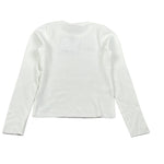 Amiuni Maglia tinta unita Girocollo Bianco per Bambina AG807925MG BIANCO AMIUNI 