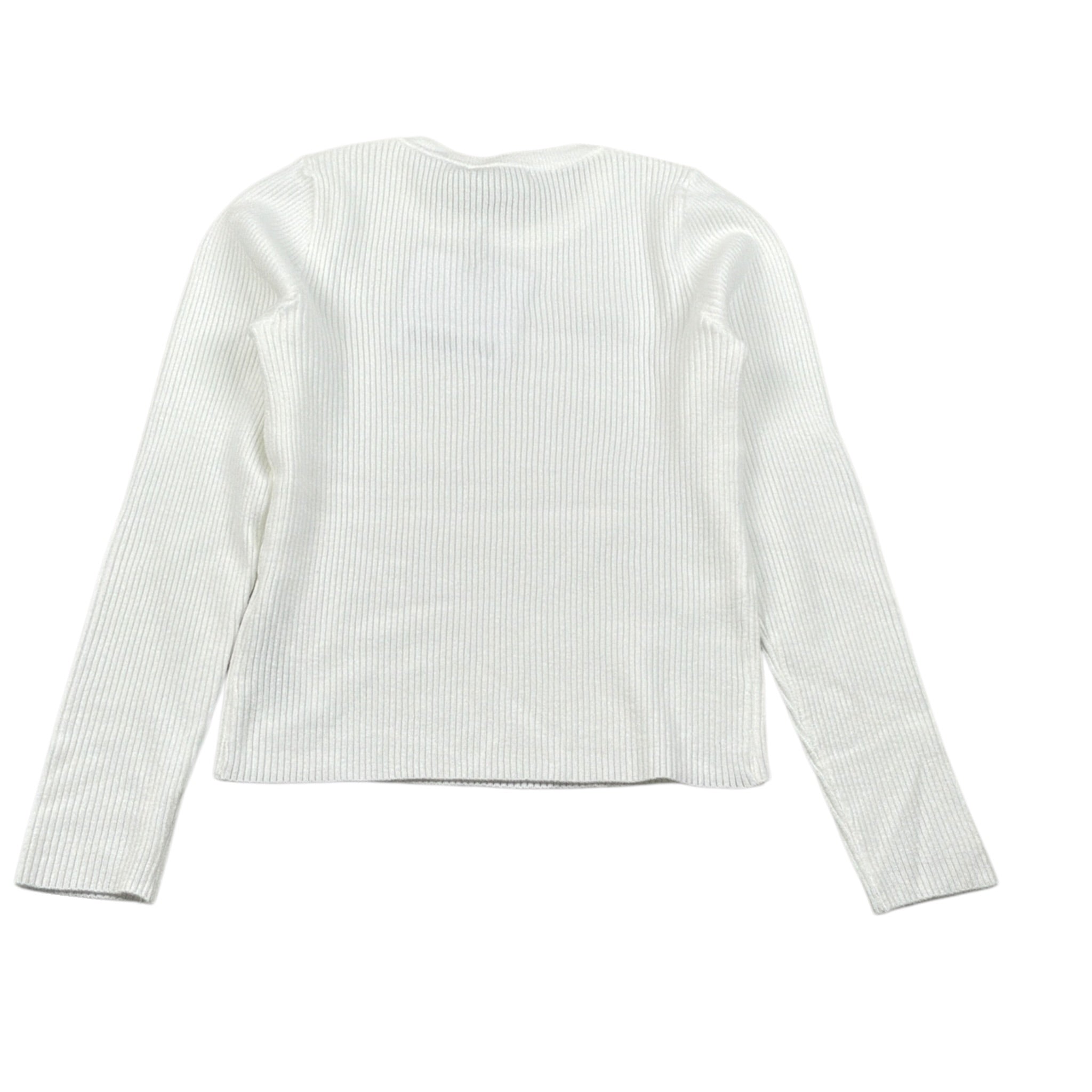 Amiuni Maglia tinta unita Girocollo Bianco per Bambina AG807925MG BIANCO AMIUNI 