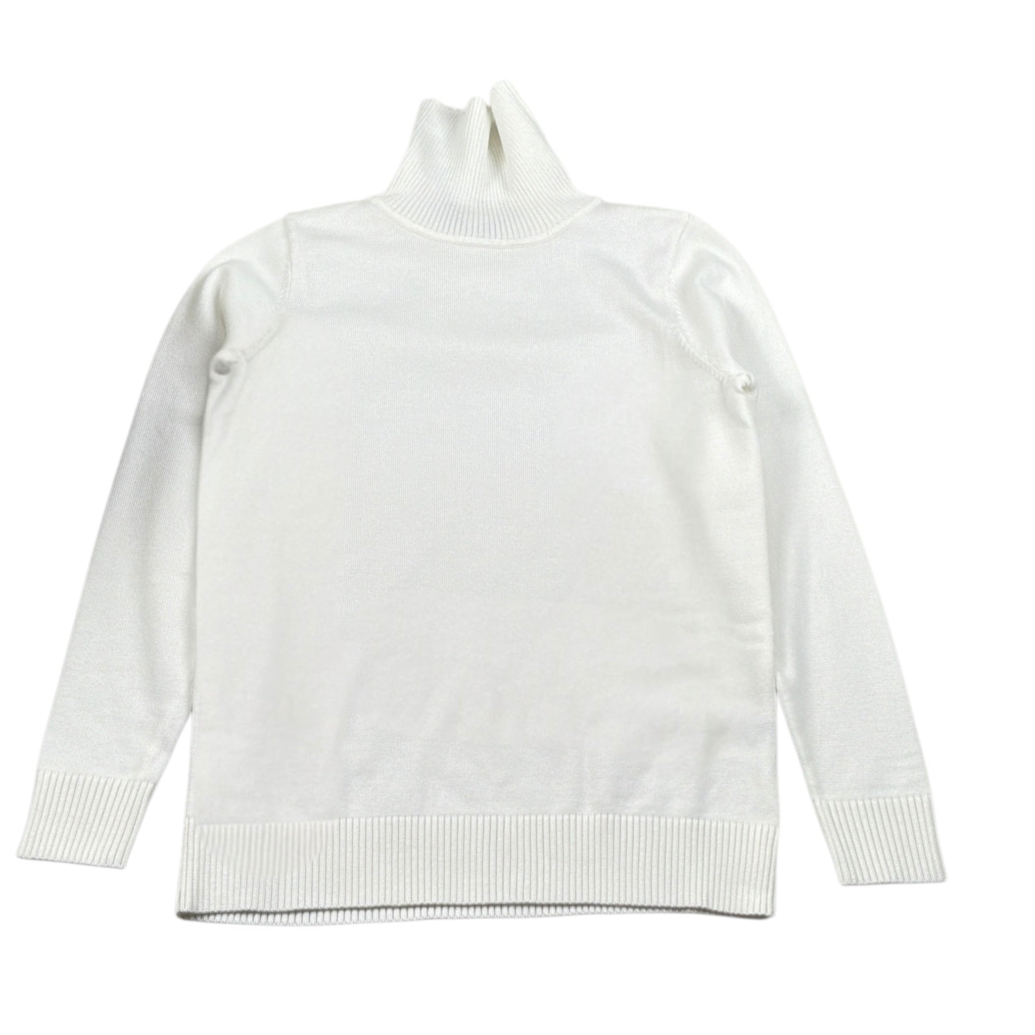 Amiuni Maglia Collo Alto tinta unita Bianco per Bambina AG808225MG BIANCO AMIUNI 