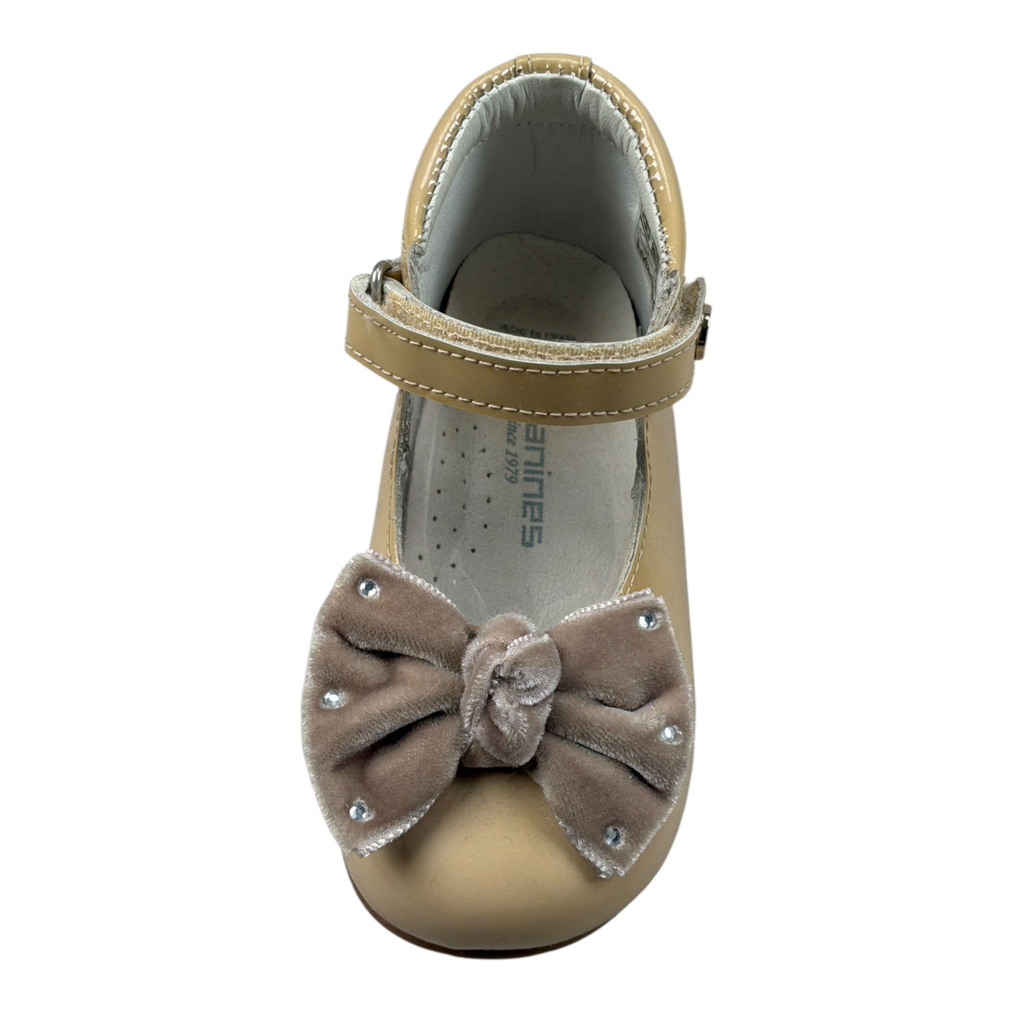 Andanines Sandali tinta unita Beige per Neonata SAD2F BEIGE ANDANINES 