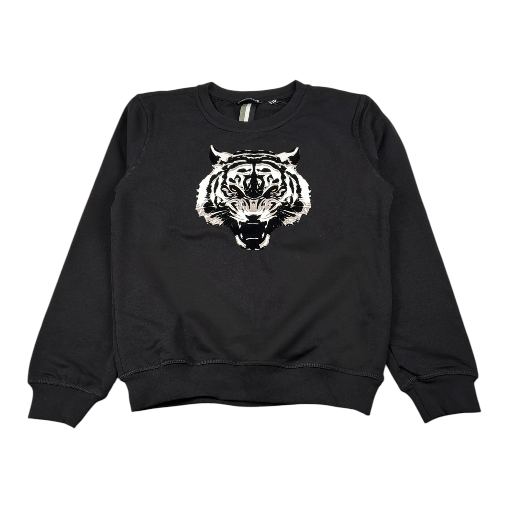 Antony Morato Felpa Chiusa Girocollo tinta unita Nero per Bambino FL00536 NERO ANTONY MORATO 