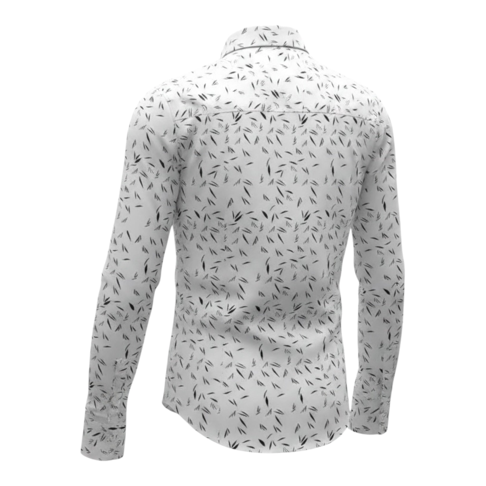 Antony Morato Camicia tinta unita con Fantasia Bianco per Bambino MKSL002577 BIANCO ANTONY MORATO 