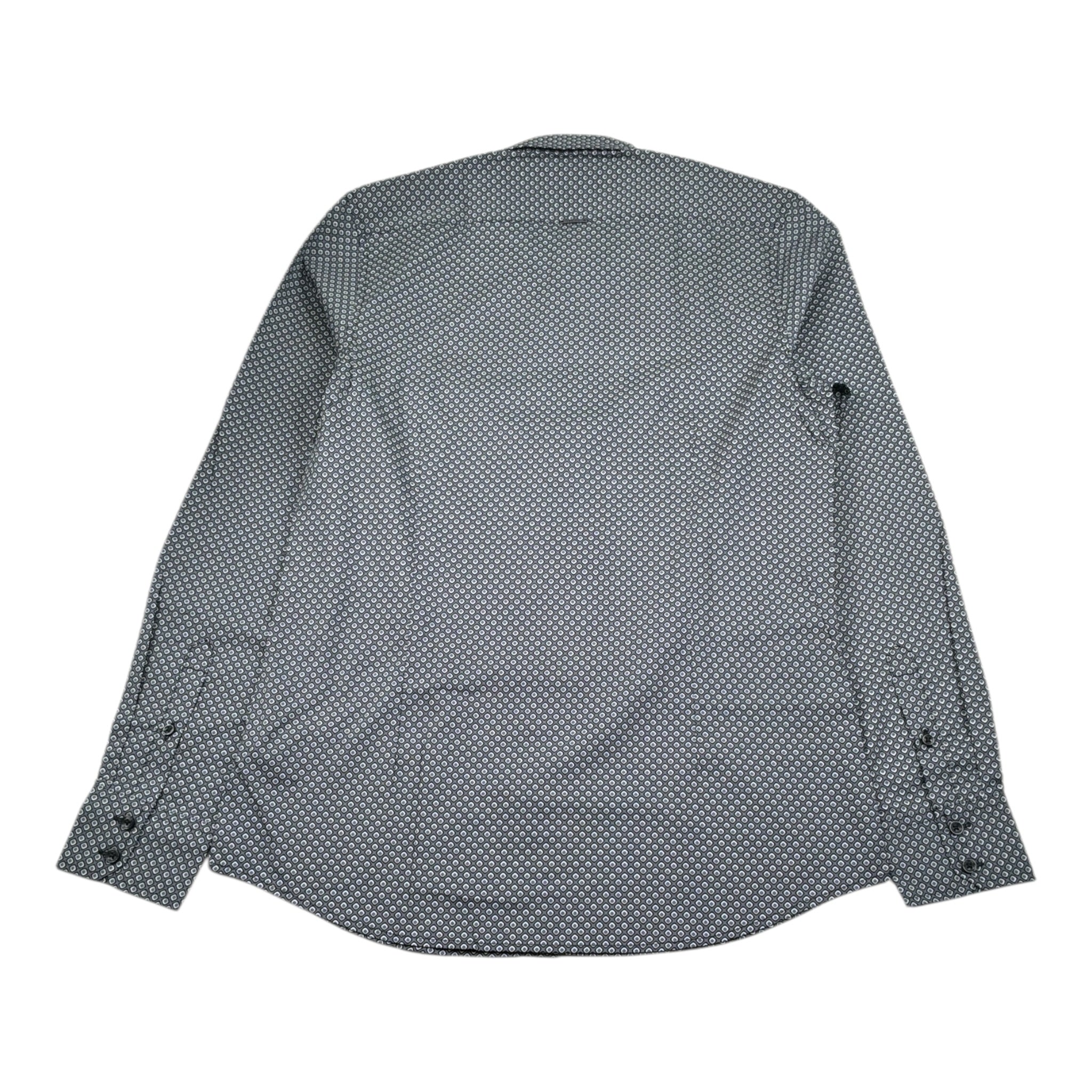 Antony Morato Camicia tinta unita con Microfantasia Grigio per Bambino MKSL00257 GRIGIO ANTONY MORATO 