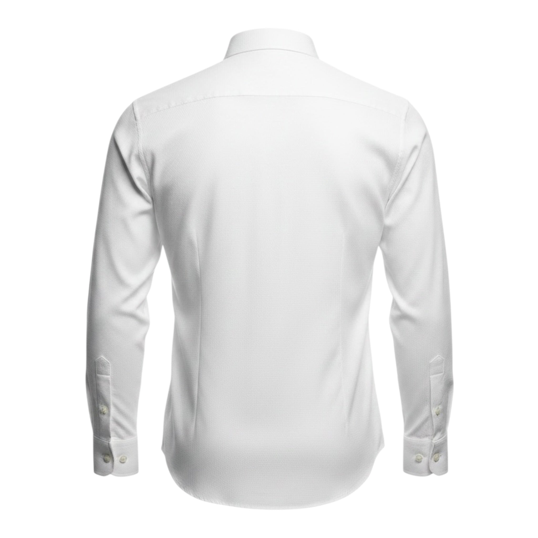 Antony Morato Camicia tinta unita con Microfantasia Bianco per Bambino MKSL00273 BIANCO ANTONY MORATO 