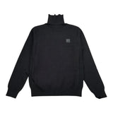 Antony Morato Maglia tinta unita Collo Alto Nero per Bambino MKSW01302 NERO ANTONY MORATO 