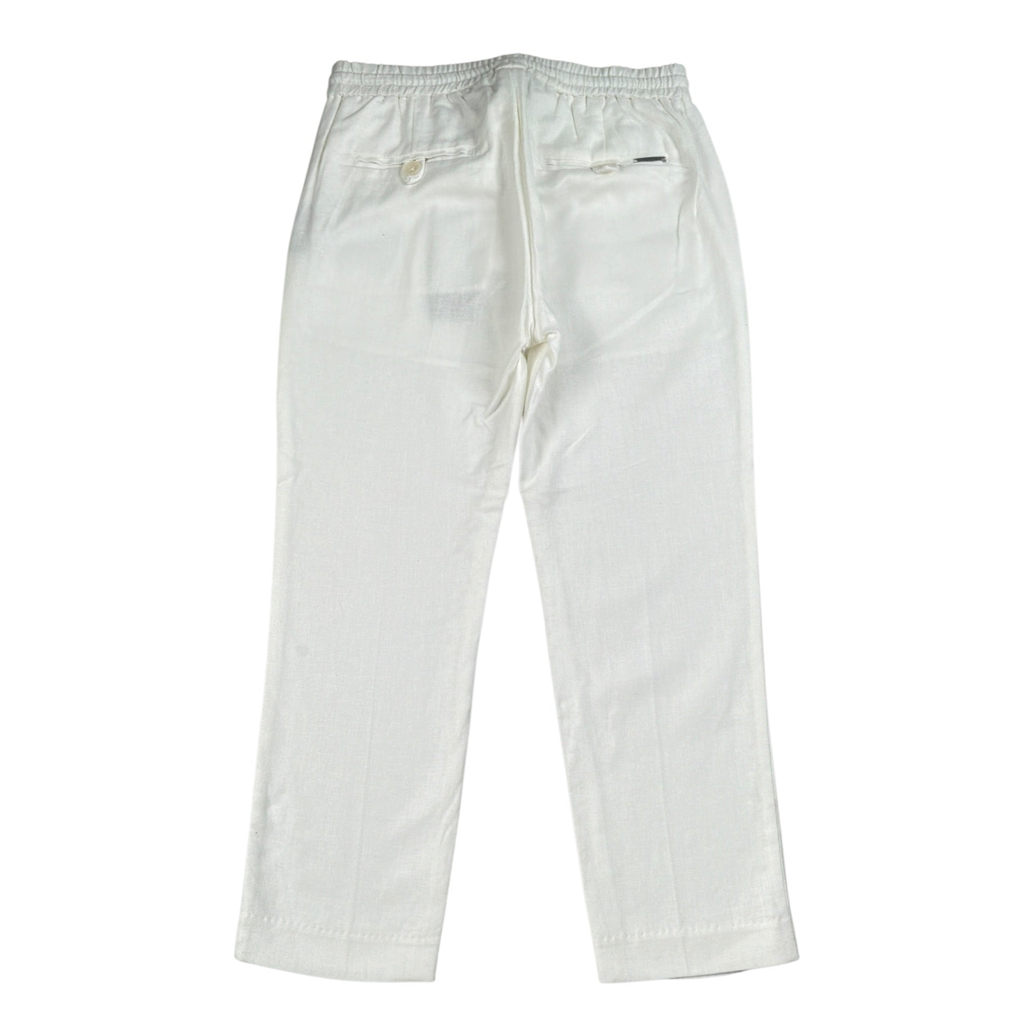 Antony Morato Pantalone tinta unita con Elastico In Vita Bianco per Bambino MKTR00224 BIANCO ANTONY MORATO 