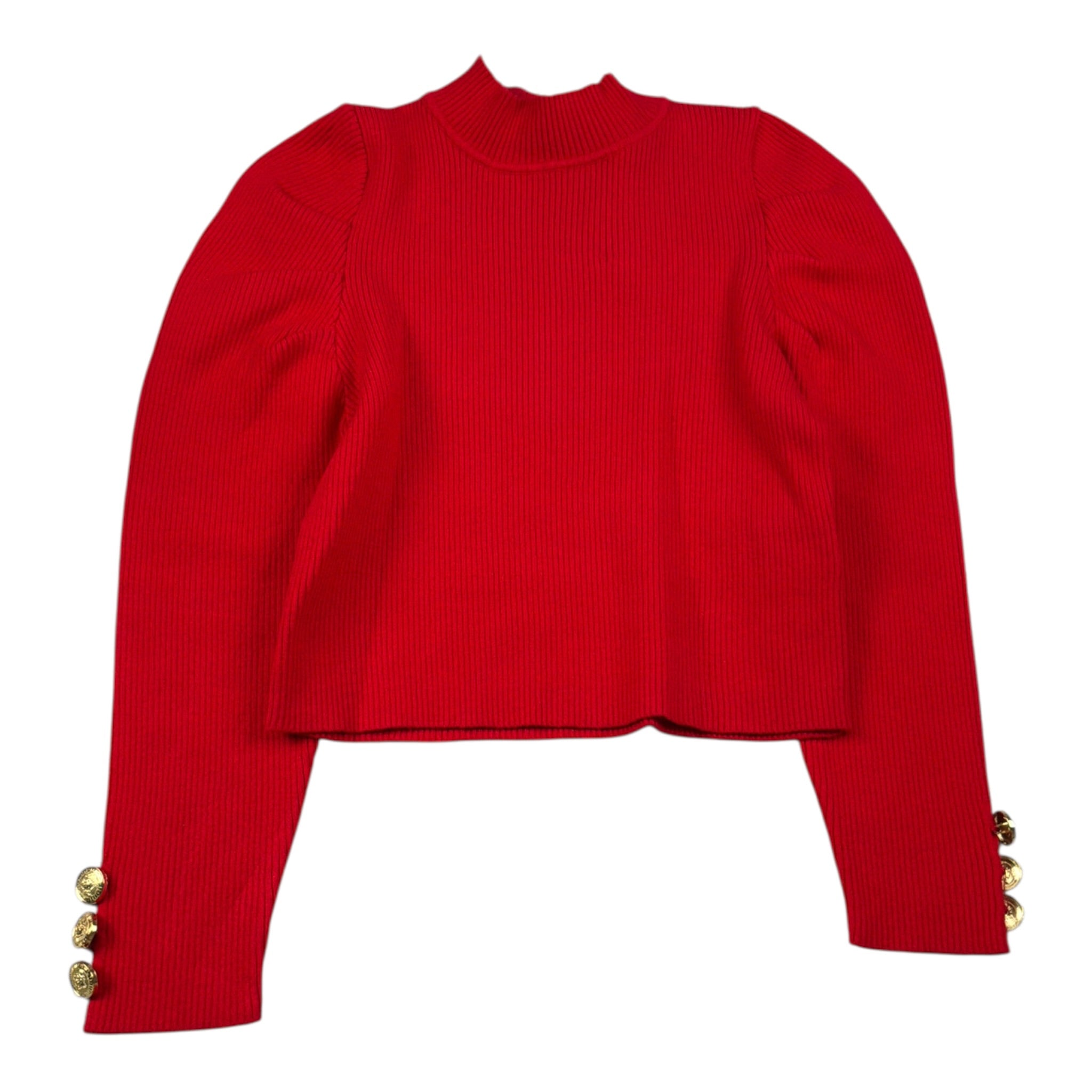 Artigli Maglia Mezzo Collo tinta unita Rosso per Bambina GM53037 ROSSO ARTIGLI 