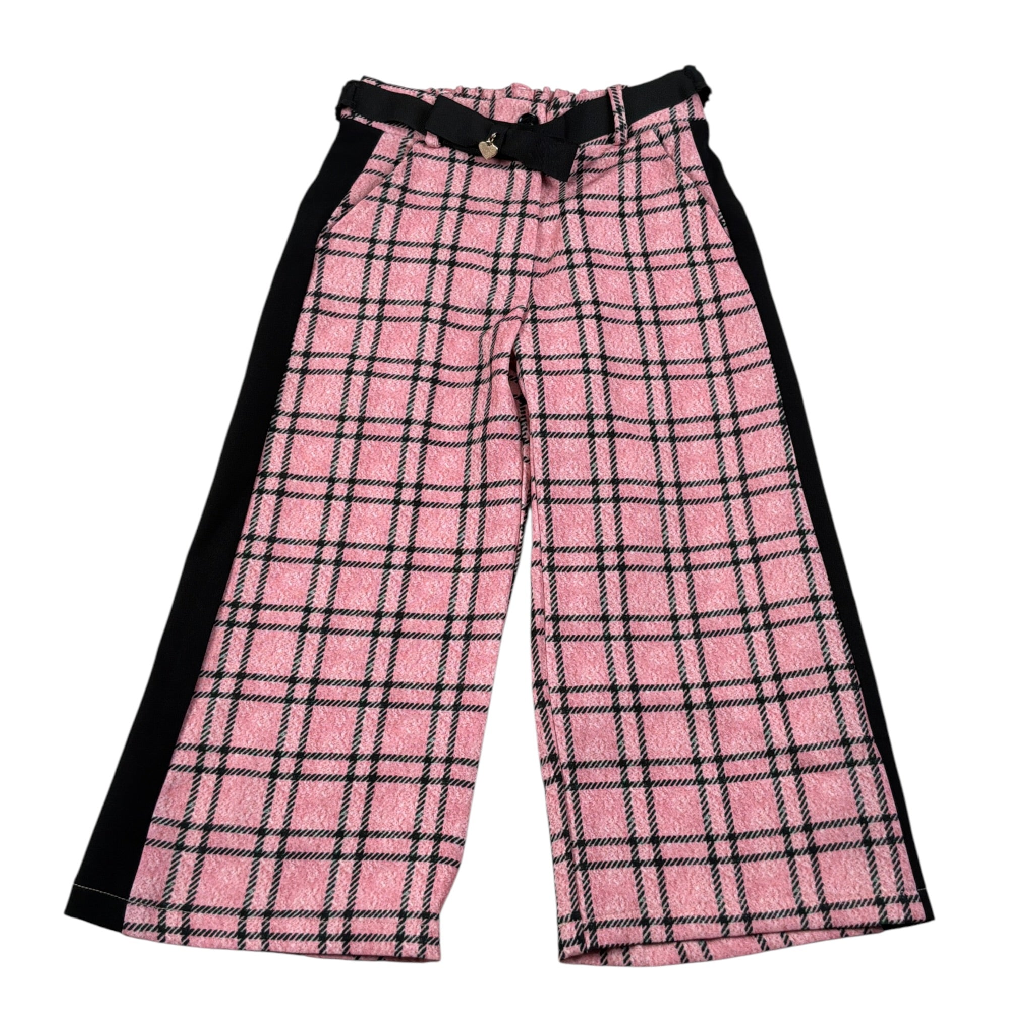 Artigli Pantalone Modello A Palazzo tinta unita Rosa per Bambina GP5134 ROSA ARTIGLI 