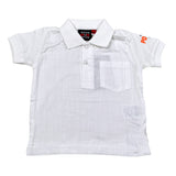 Aspen Polo tinta unita Mezza Manica Bianco per Neonato 1076MP00023 BIANCO ASPEN 